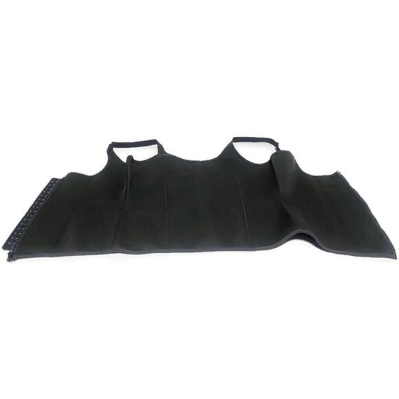 Nebility Corset Body Shaper Size 3XL Black Neoprene and Nylon - Picture 6 of 8